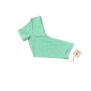 Free People x Toast Swim Women Signature One Shoulder Crop - Top Ming XS